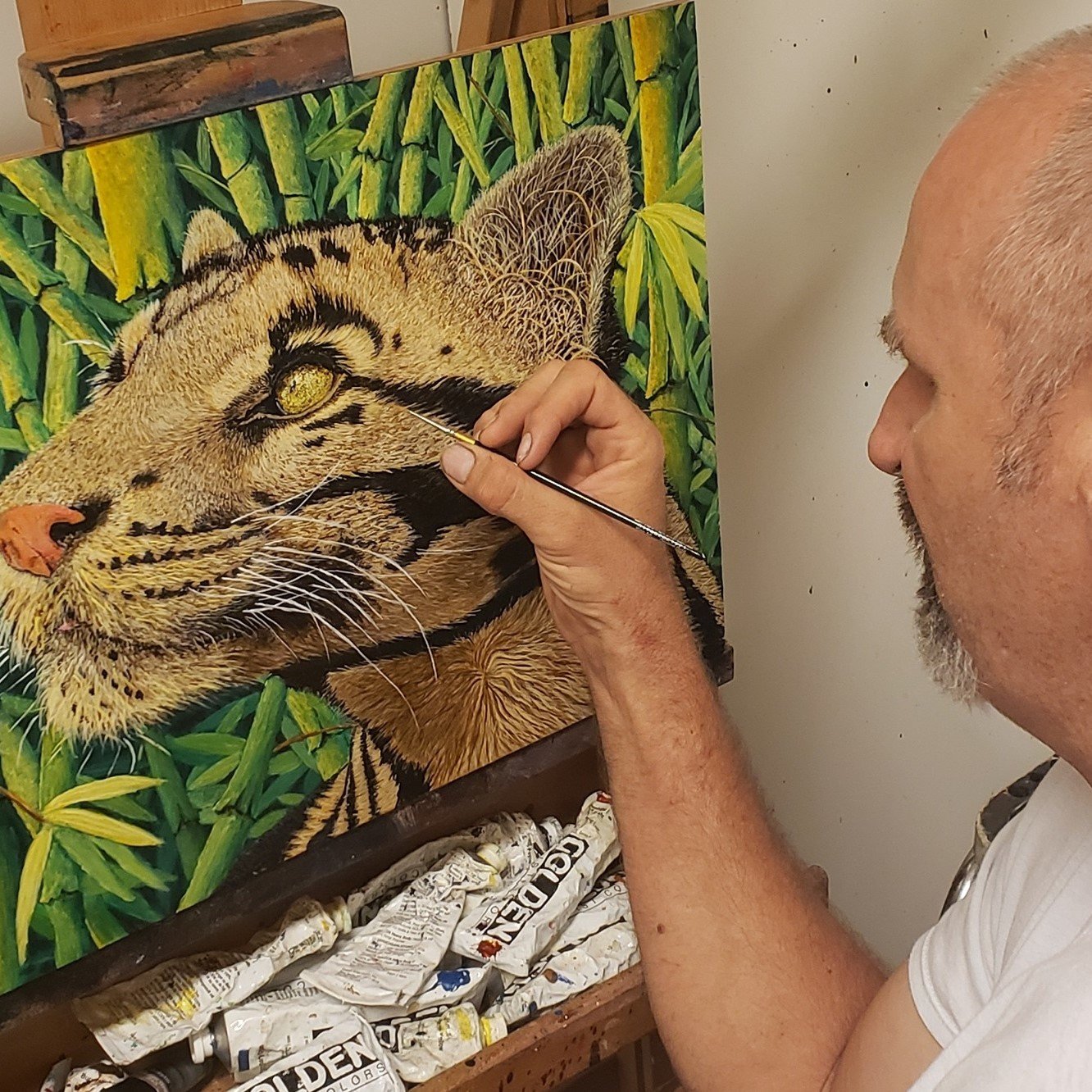 David Joyner has a bucket list of animals he wants to paint at least once during his lifetime.